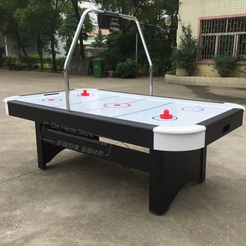 Cheap Price 7ft Air Hockey Table Indoor Sports Amusement Park Equipment Ice Hockey Game Tables