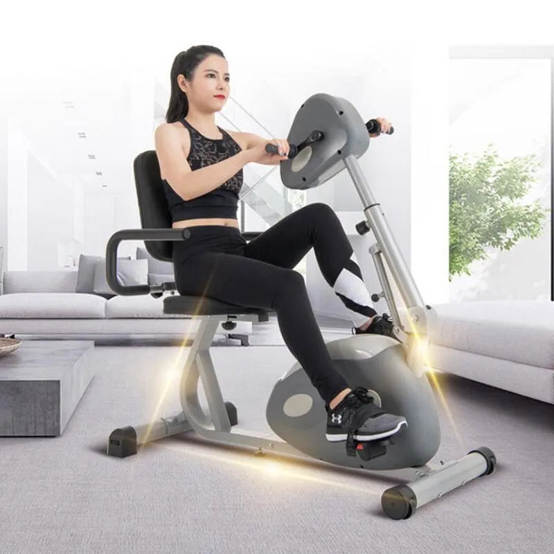 MIYAUP Middle-aged And Elderly Upper And Lower Limb Training Recovery Equipment Electric Bedroom Exercise Bike