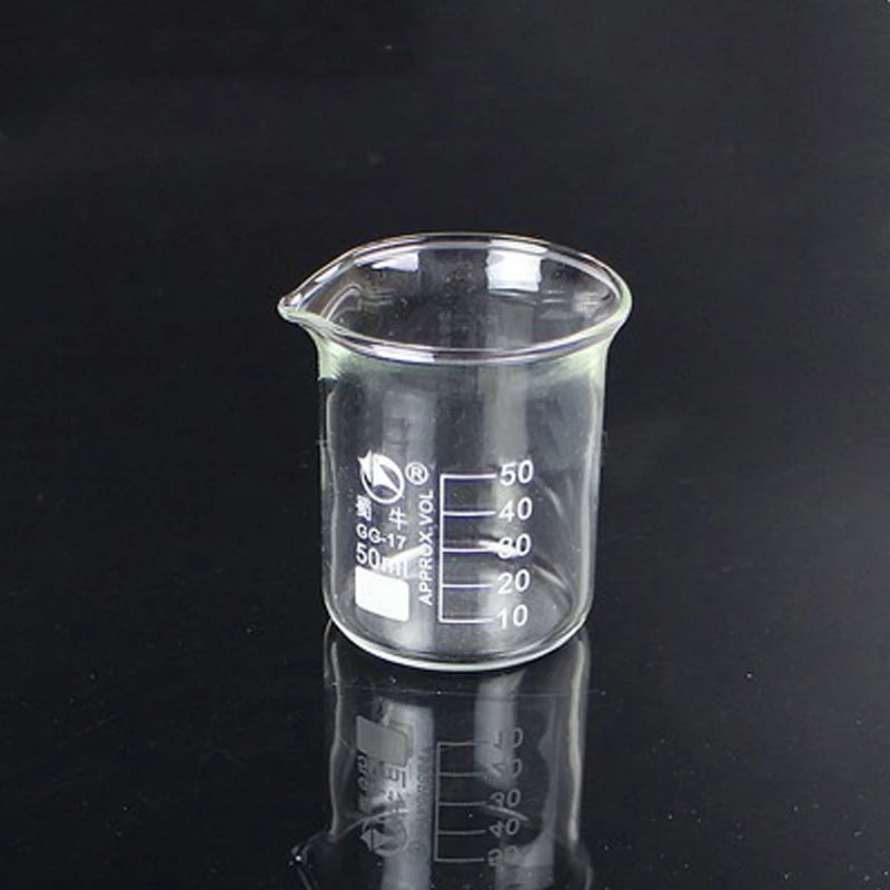 1set Lab Borosilicate GLass beaker all sizes chemical experiment Laboratory Equipment All sizes