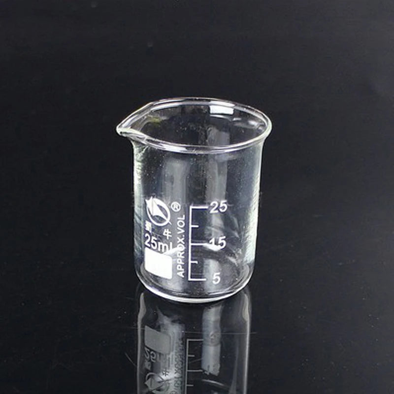 1set Lab Borosilicate GLass beaker all sizes chemical experiment Laboratory Equipment All sizes