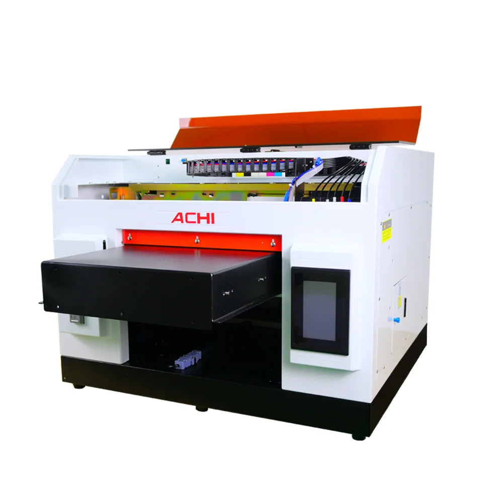 EU Stock UV Printer A3 LED Flatbed Printer 1390 with Ink Automatic UV Print for Bottlle Wood T-shirt Mental Printing EU Ship