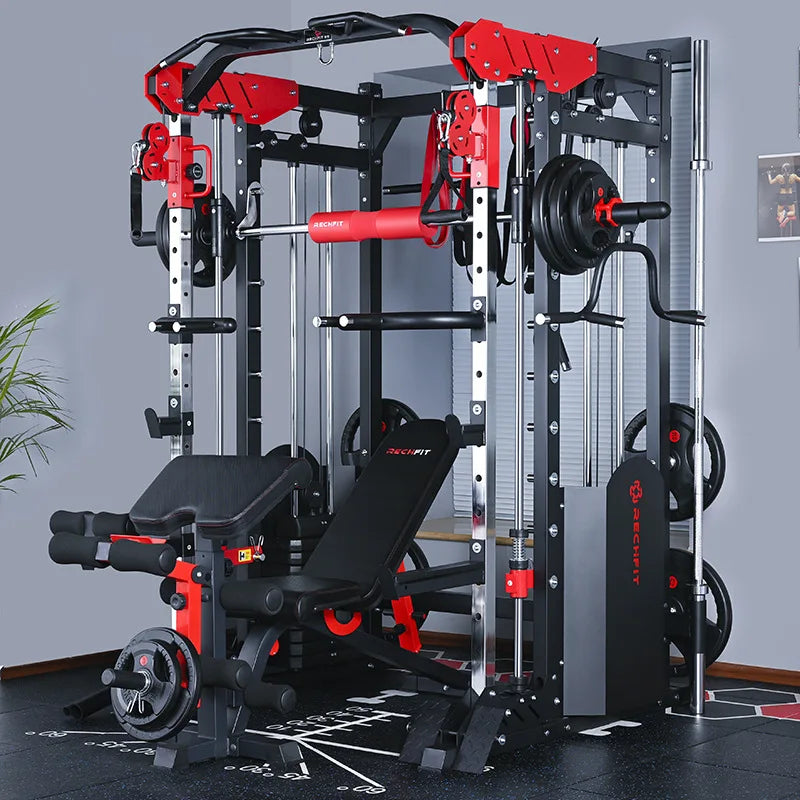 MIYAUP Smith Machine Commercial Strength Comprehensive Training Equipment Set Combination Multifunctional Gantry