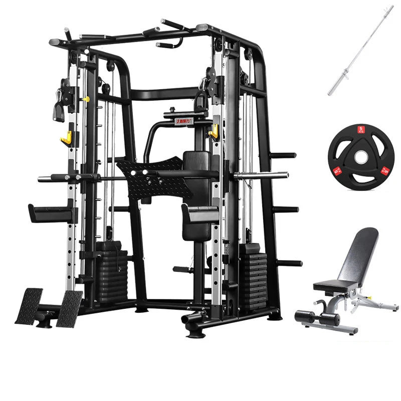 MIYAUP Smith Machine Commercial Strength Comprehensive Training Equipment Set Combination Multifunctional Gantry