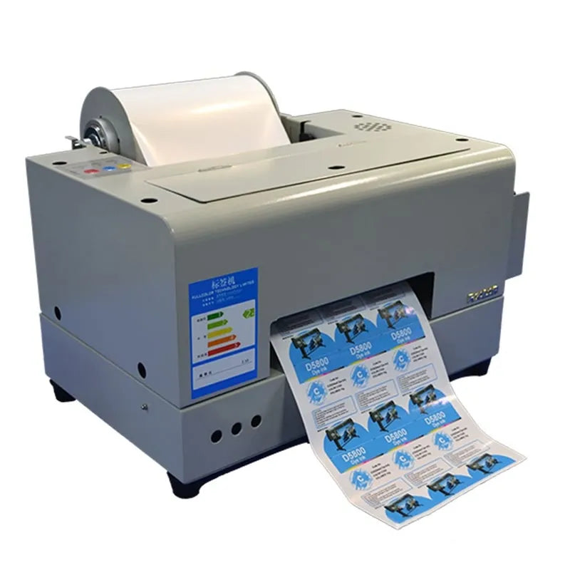 Waterproof 210Mm Label Sticker Printer Business Use A4 Sublimation Pigment Ink Printing Machine Sticker Label Printer