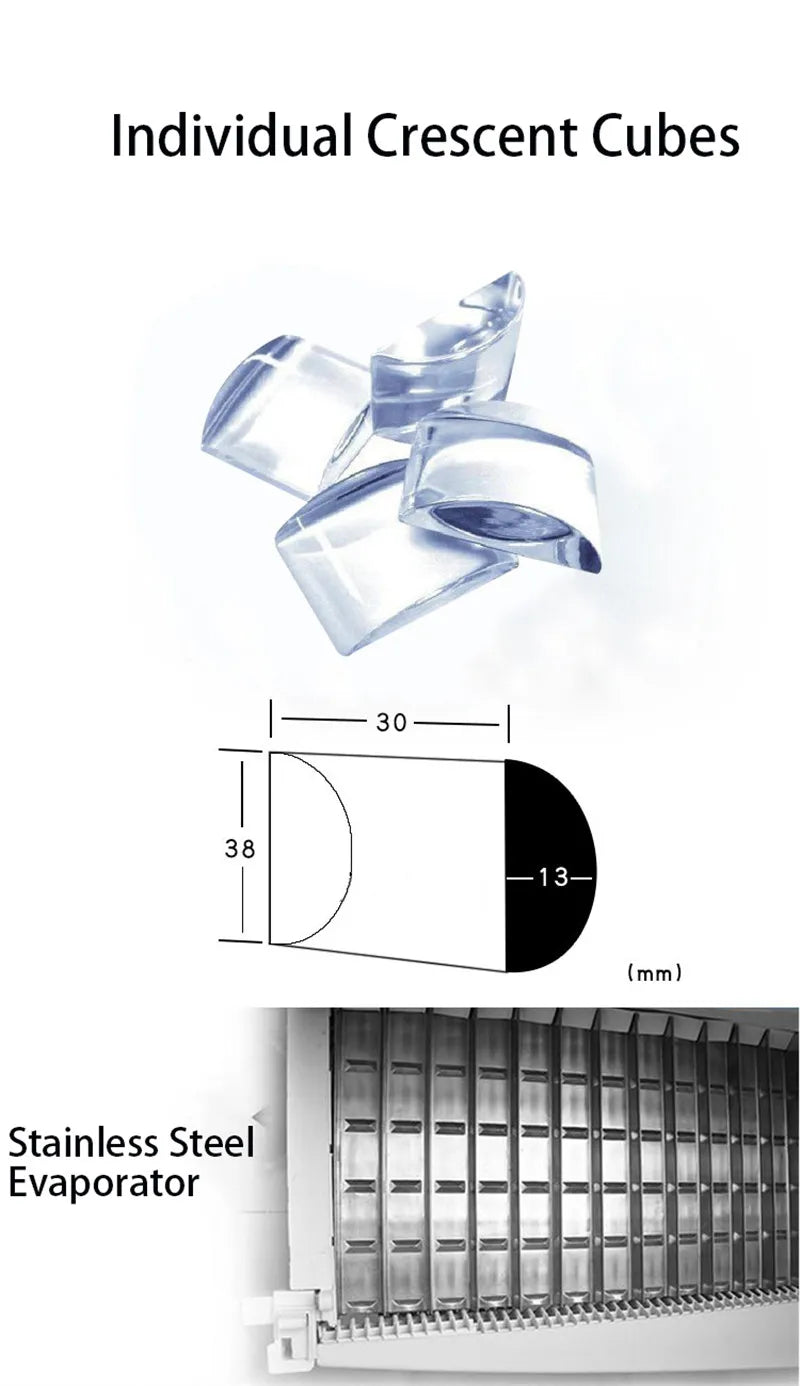 Automatic Crescent Ice Making Vending Machine Ice Maker Ice for Beverage and Restaurant