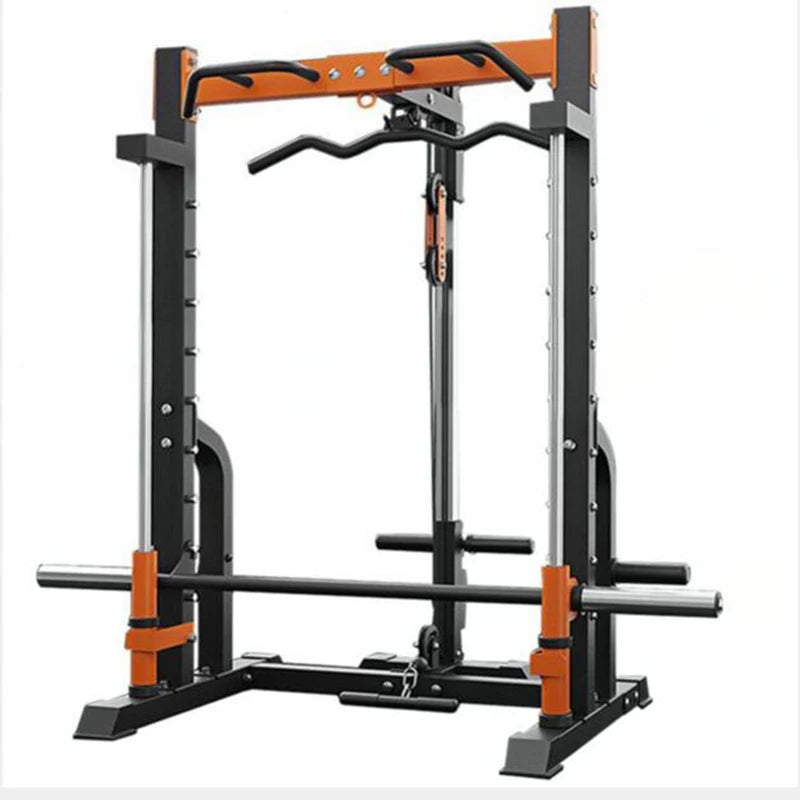 Smith machine - home squat rack, gym equipment, smith machine squat rack,multifunctional squat rack gym smith machine,Squat rack