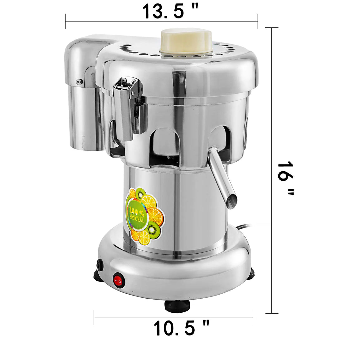 VEVOR 370W Electric Juice Extractor Stainless Steel Commercial Fresh Juice Press Exprimidor Home Mini Juicer Squeezer Machine