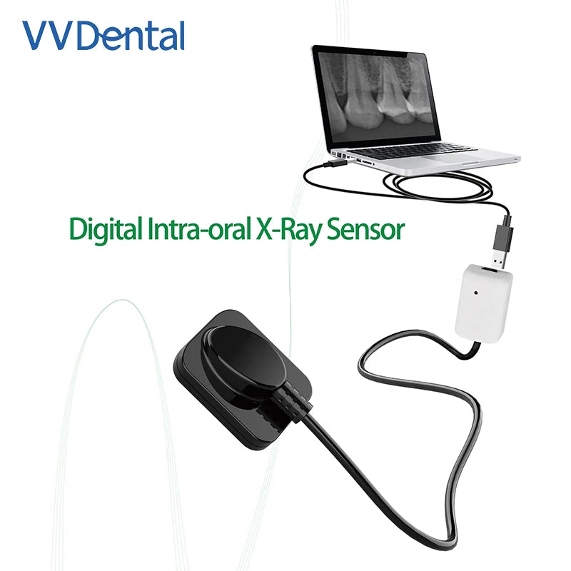 VVDental Dental Sensor Digital Intraoral Intra-Oral X-Ray Sensor Imaging System Image RVG X-Ray Sensor Dental Instrument