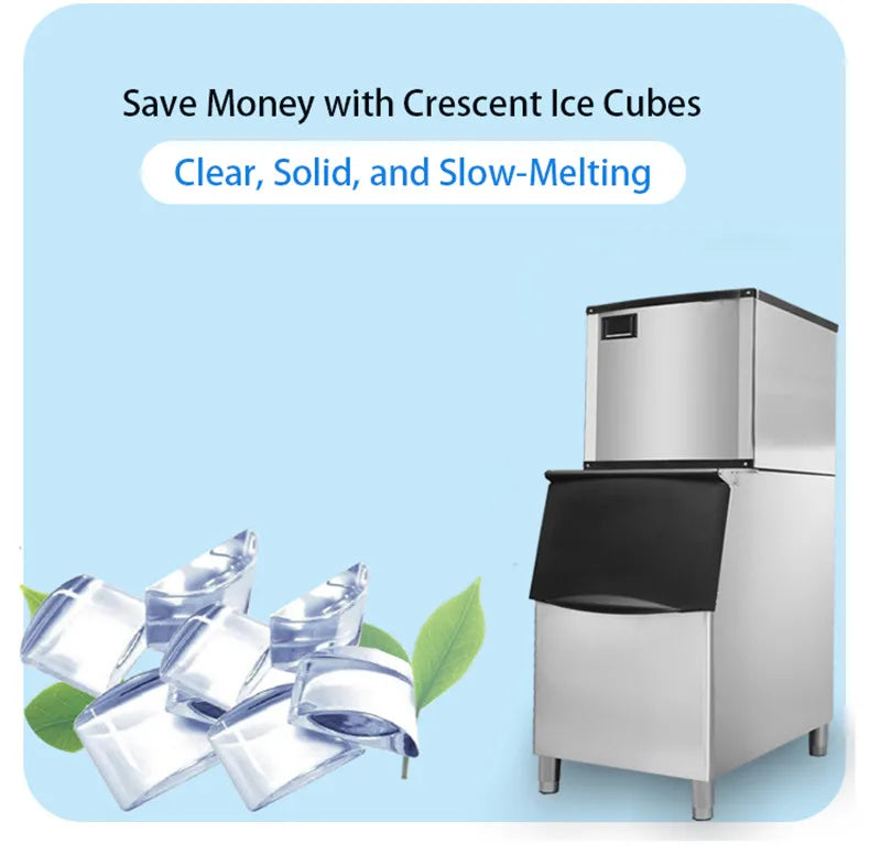 Automatic Crescent Ice Making Vending Machine Ice Maker Ice for Beverage and Restaurant