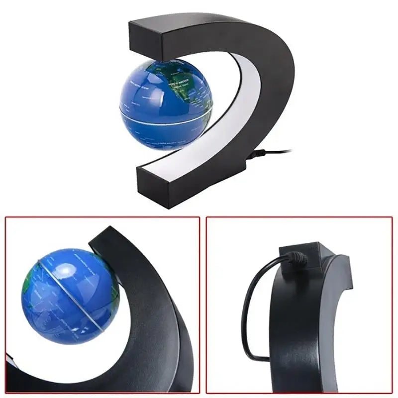 Floating Magnetic Levitation Globe Novelty Ball Light LED World Map Electronic Antigravity Lamp Home Decoration Creative Gifts