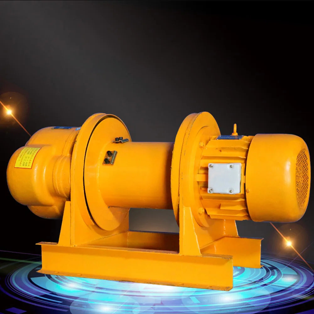 1T Electric Crane Heavy Industry 380v windlass Tools Hoist Traction Machine winch For lifting goods