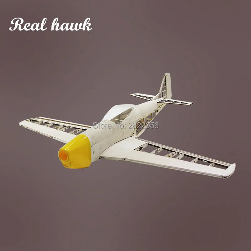 RC AirPlanes Laser DIY Cut Balsa Wood Kit Wingspan 1000mm NEW P51  Frame Model Building kit Woodiness model PLANE