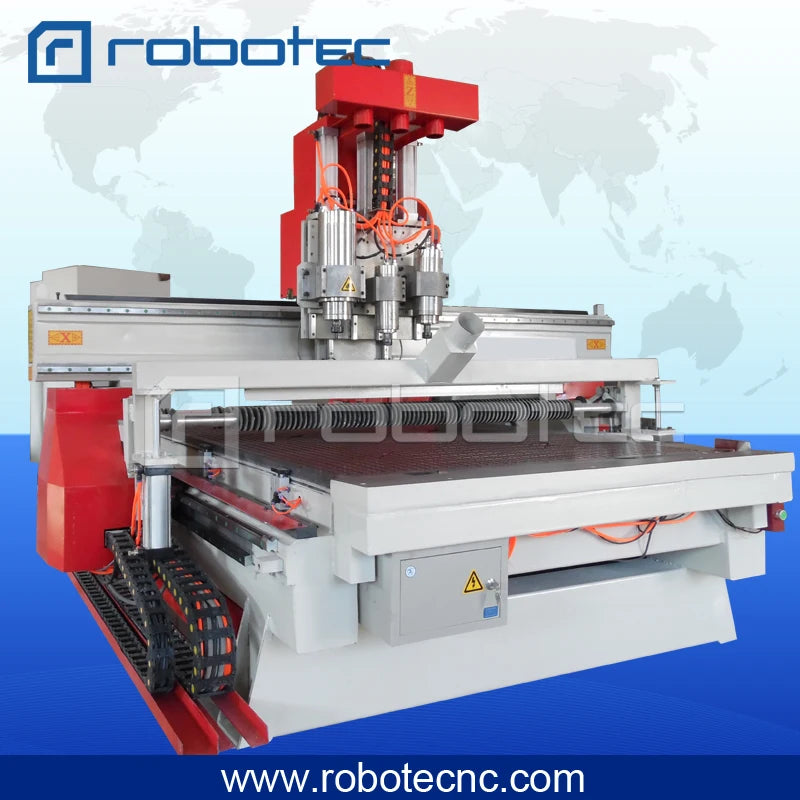 Factory Price 1325 Wood Cnc Milling Machine For Sale/4x8 Feet Cnc Router With Auto Tool Changer For Furniture Making