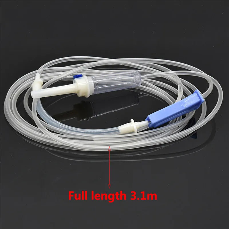 10 pcs/lot Dental disposable Water pipe Mouth irrigator Implant water pipe Cooling pipe Length 3.1m Dentist materials Tools