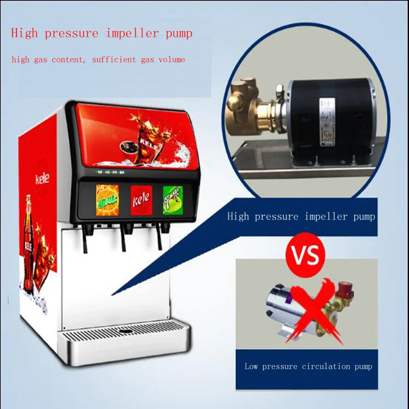 Cola vending machine carbonated beverage dispenser soda beverage dispenser