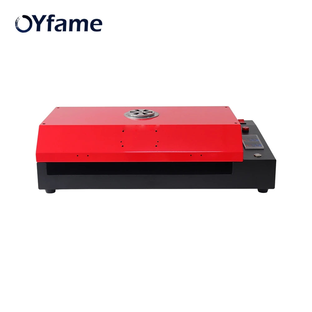 OYfame DTF Oven A3 Oven 43*30*3CM PET Film DTF OVEN With Temperature Control And Alarm Function For DTF Heat Press DTF Printer