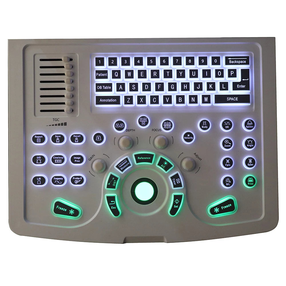 10 Inch LED Laptop Portable B Ultrasound Scanner Echo Machine