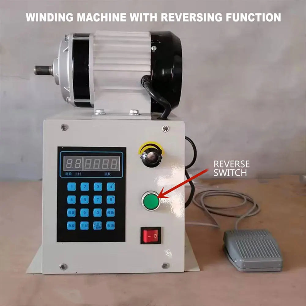 220V Automatic CNC programming winding machine High-torque motor winding machine Programmable speed regulating winding machine