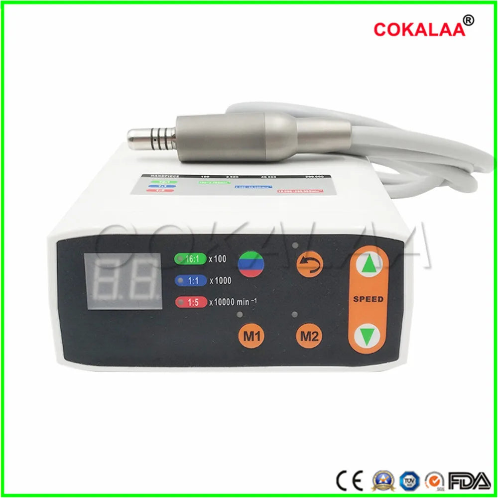 COKALAA Top quality Dentist excellect kit Electric Micro motor dental LED Brushless Mini micromotor 1:1 1:5 20:1 contra angle