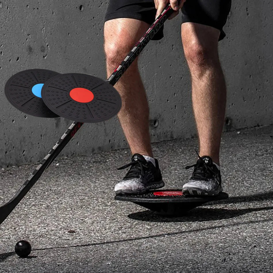 Hockey Balance Board For Ice Hockey Training Hockey Tool on-ice 360Degree Gym Fitness Balance Disk Yoga Home Exercise Equipment