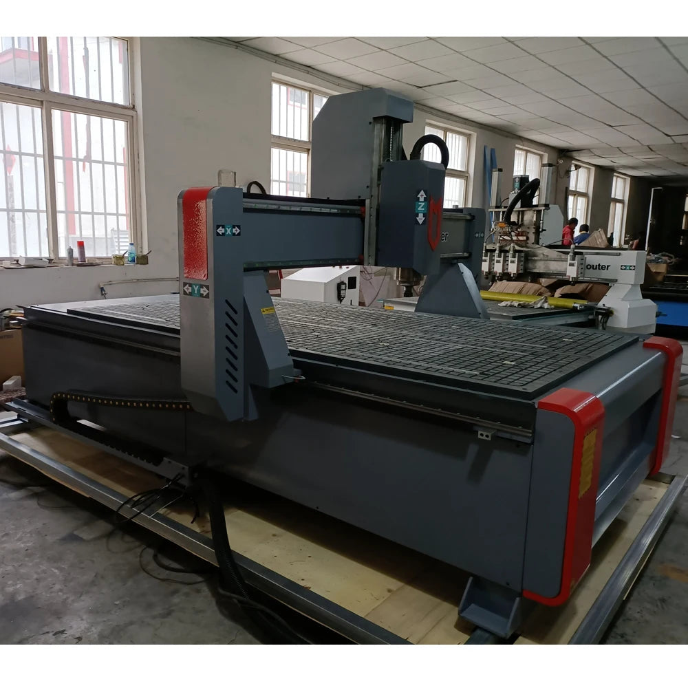 New 2023 Furniture Doors Making Cnc Router 1325 Wood CNC Carve Machine With Mach3 NC Control Metal Engraver