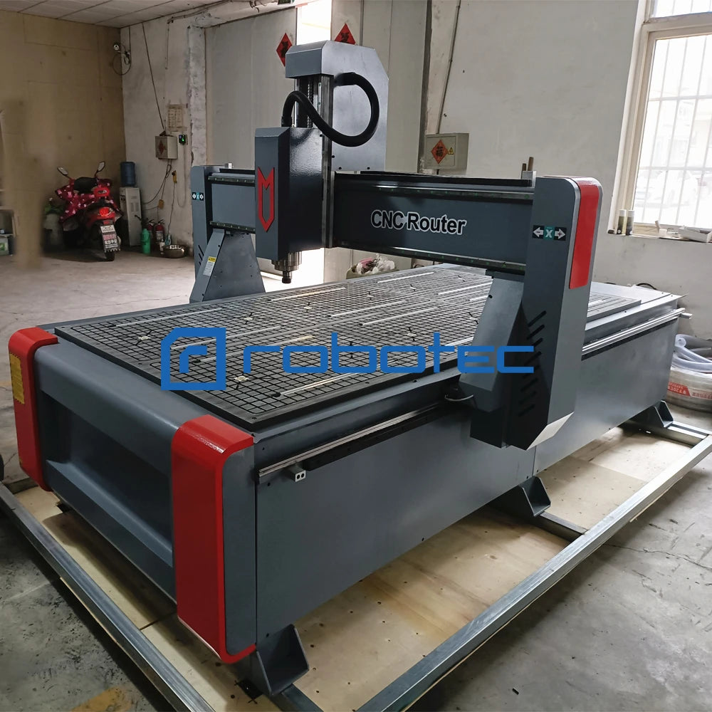 Robotec Brand Wood Cnc Router Carving Furniture Kitchen Cabinets Making Machinery 3 axis 1325 1530 2040 Laser Corte Y Grabado