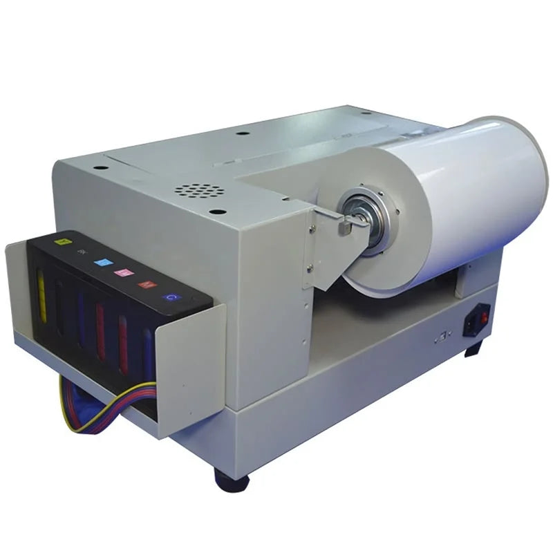 Waterproof 210Mm Label Sticker Printer Business Use A4 Sublimation Pigment Ink Printing Machine Sticker Label Printer