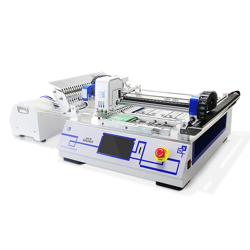 ZB3245T Mini High Speed 2Head Automatic Pick And Place Machine LED Making Machine Desktop Smt Pick Place Machine Chip Mounter