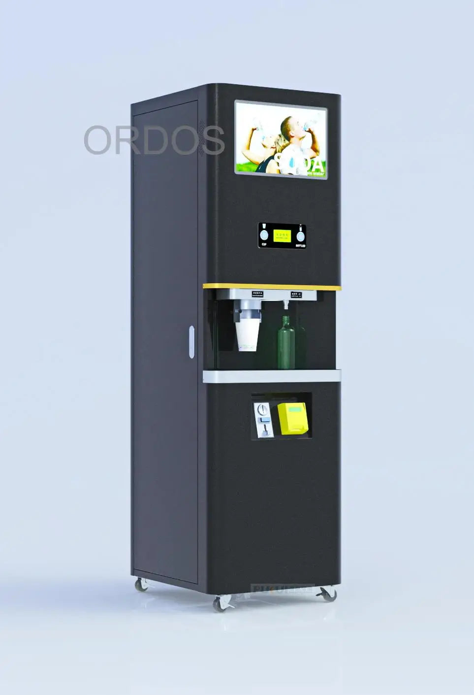 High Quality Coin Operated Custom Soda Sparkling Water Vending Machine