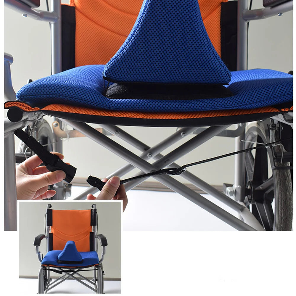 Wheelchair Cushion Limiter Anti-decubitus Anti-pressure Adjustable Elastic Seat Cushion Pad Removable Washable High-quality Care