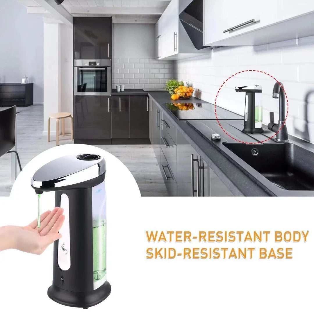 250ml Automatic Liquid Soap Dispenser Touchless Battery Operated Hand Soap Sanitizer Dispenser for Commercial or Household Use