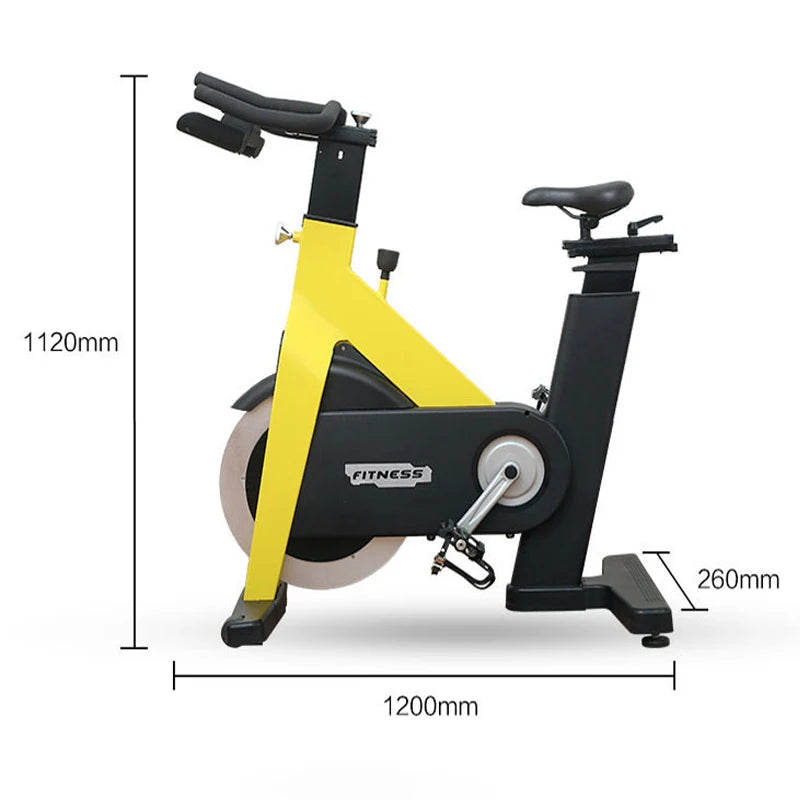 Wholesale Commercial Gym Ultra-Quiet Aerobic Exercise Equipment Magnetic Control Air Bike Intelligent Dynamic Spinning Bike