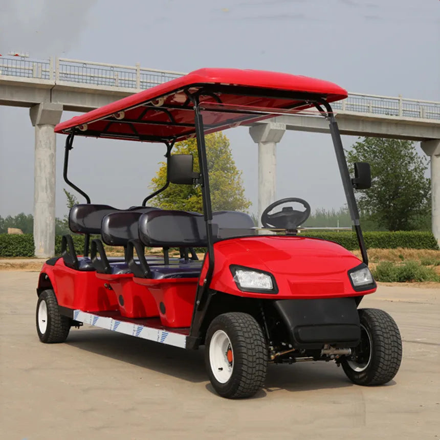 Best Price Lithium Battery Golf Cart 72V Popular New Electric Golf Petrol Car Powered 4 6 Seater Off-Road ATV Electric Golf Cart