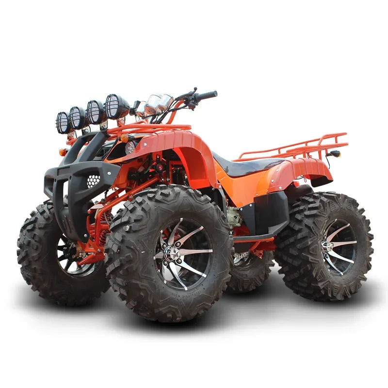 250cc Big Bull Atv Water-cooled Quad Bike 4 12inch Wheeler Shaft Drive Atv for Adults Dsic Brake All Terrain Vehicle 4x4