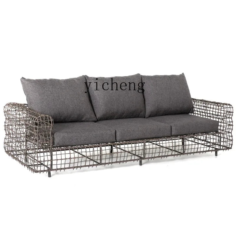 ZC Industrial Style Personalized Creative Iron Art Sofa Living Room Furniture Clothing Store Bistro Quiet Bar Cafe