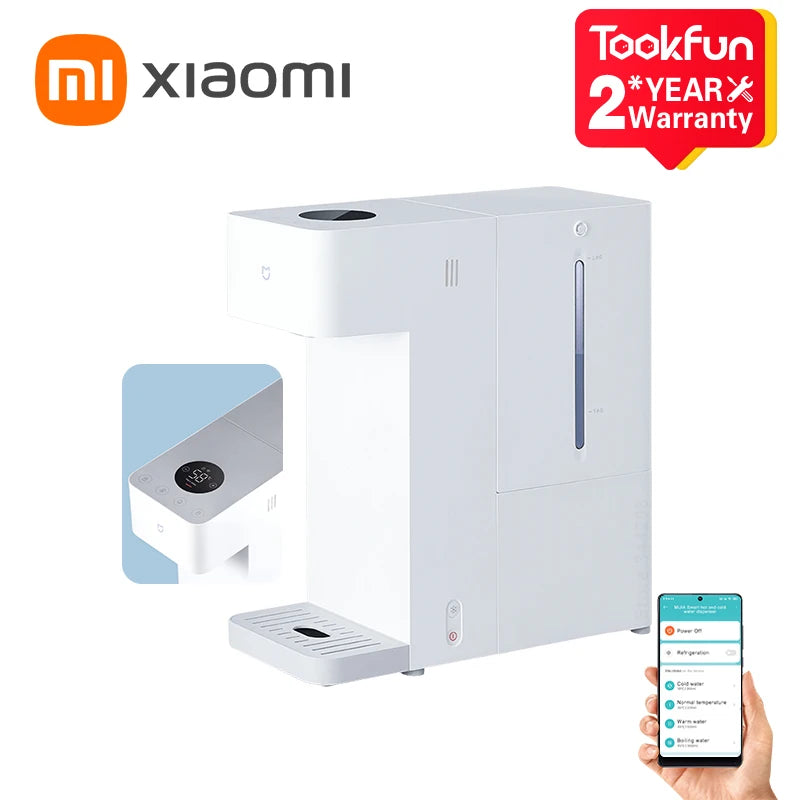 2023 XIAOMI MIJIA Smart Hot and Cold Water Dispenser 3L 2075W Home Fast Water Heated Cooler Portable Water Pump Electric Kettle