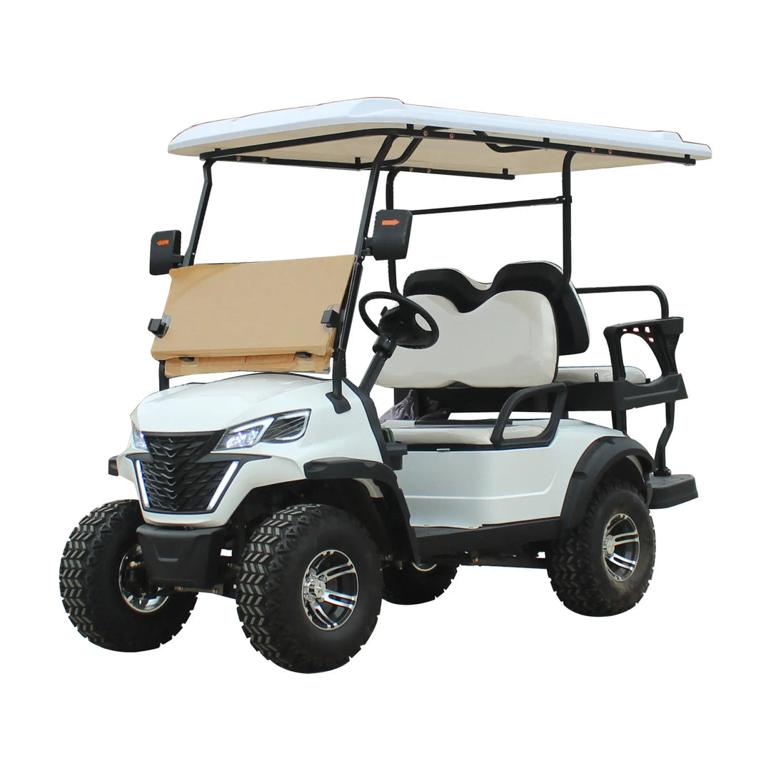 Electric Golf Vehicle Manufacturers ISO Approved Golf Buggy 30% Climbing Slope 4 Seats Karts Car Electric Golf Cart