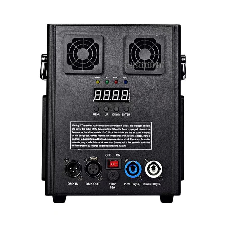 No Tax 2Pcs 600W Cold Spark Fountain Machine DMX Remote Control Special Effect Machine For Wedding Party