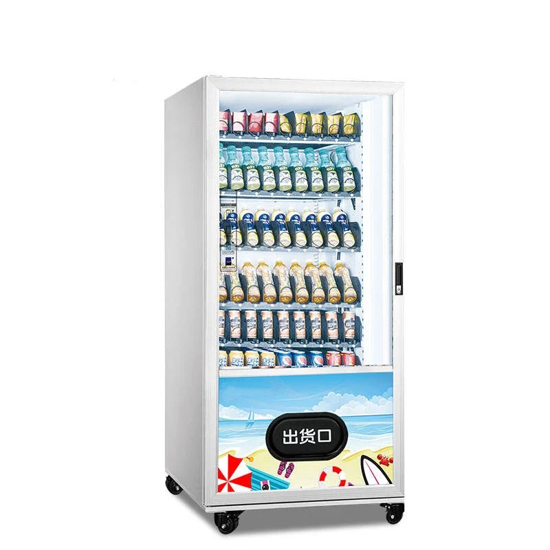 High Quality Soft Drinks And Snacks Vending Machine Energy Machines Drink Dispenser Machine Cash Card