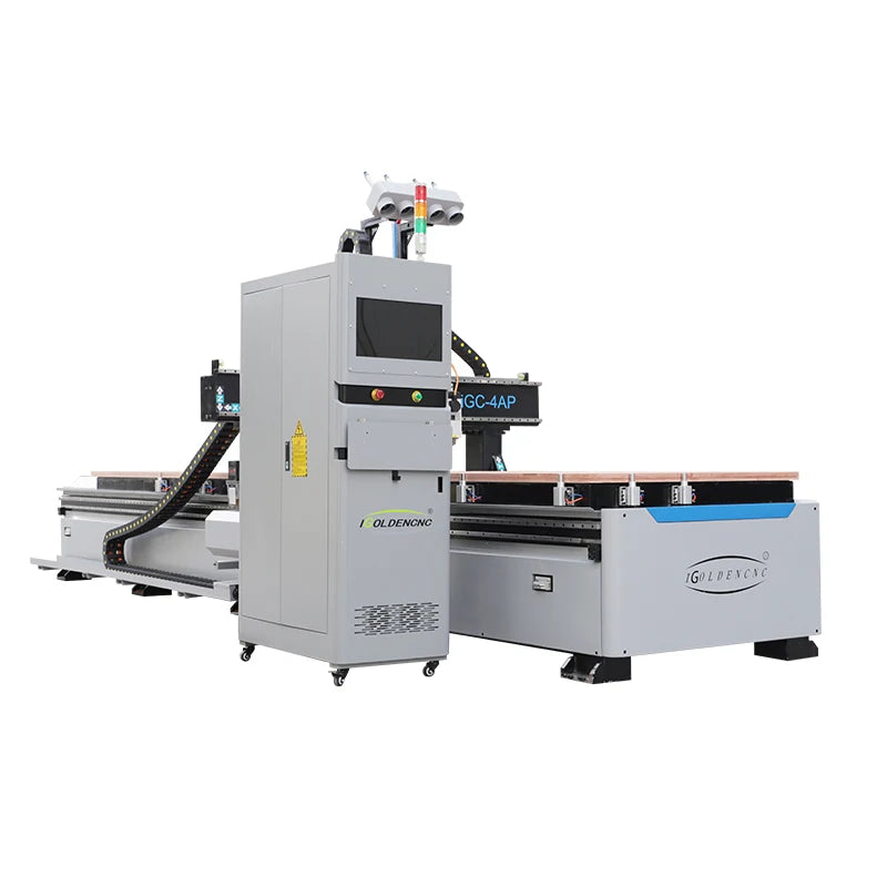 Automatic Cnc Woodworking Four Spindle Heads Wooden Door Router Kitchen Cabinets Processing Furniture Making Machine