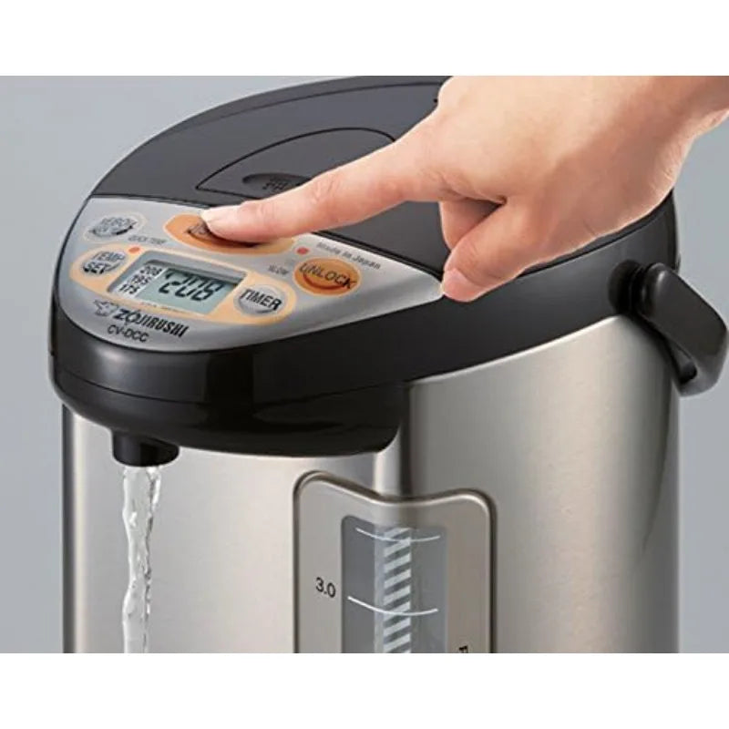 Zojirushi America CV-DCC50XT VE Hybrid Water Boiler And Warmer, 5-Liter, Stainless Dark Brown