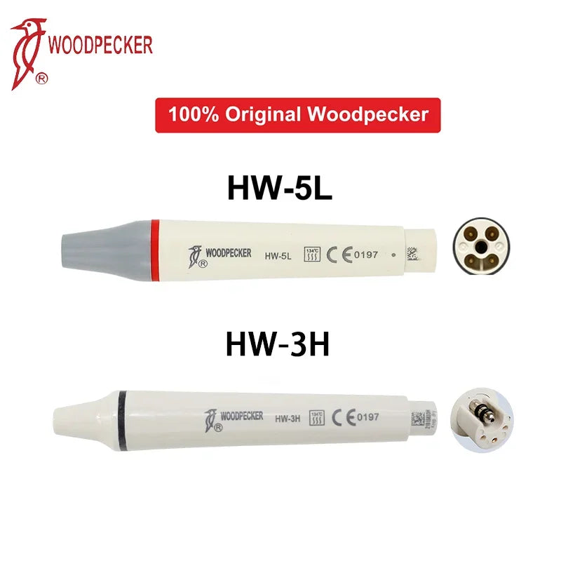 Woodpecker Dental Ultrasonic Scaler Handpiece Ultrasound dental Scaling Handle HW-5L/HW-3H/EMS for Ultrasonic Scaler cleaning