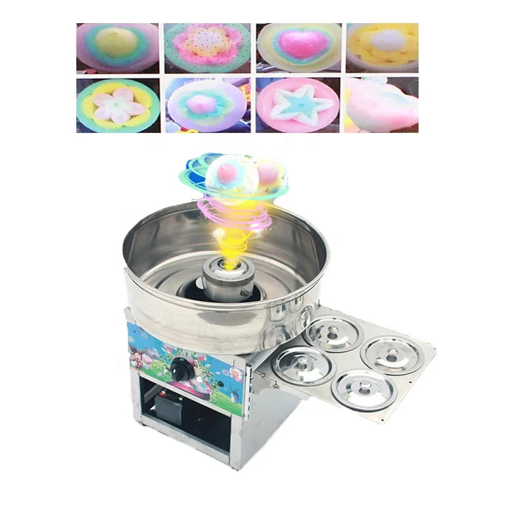 wholesale commercial automatic electric cotton candy maker vending cart machine,retail automatic cotton candy cooker