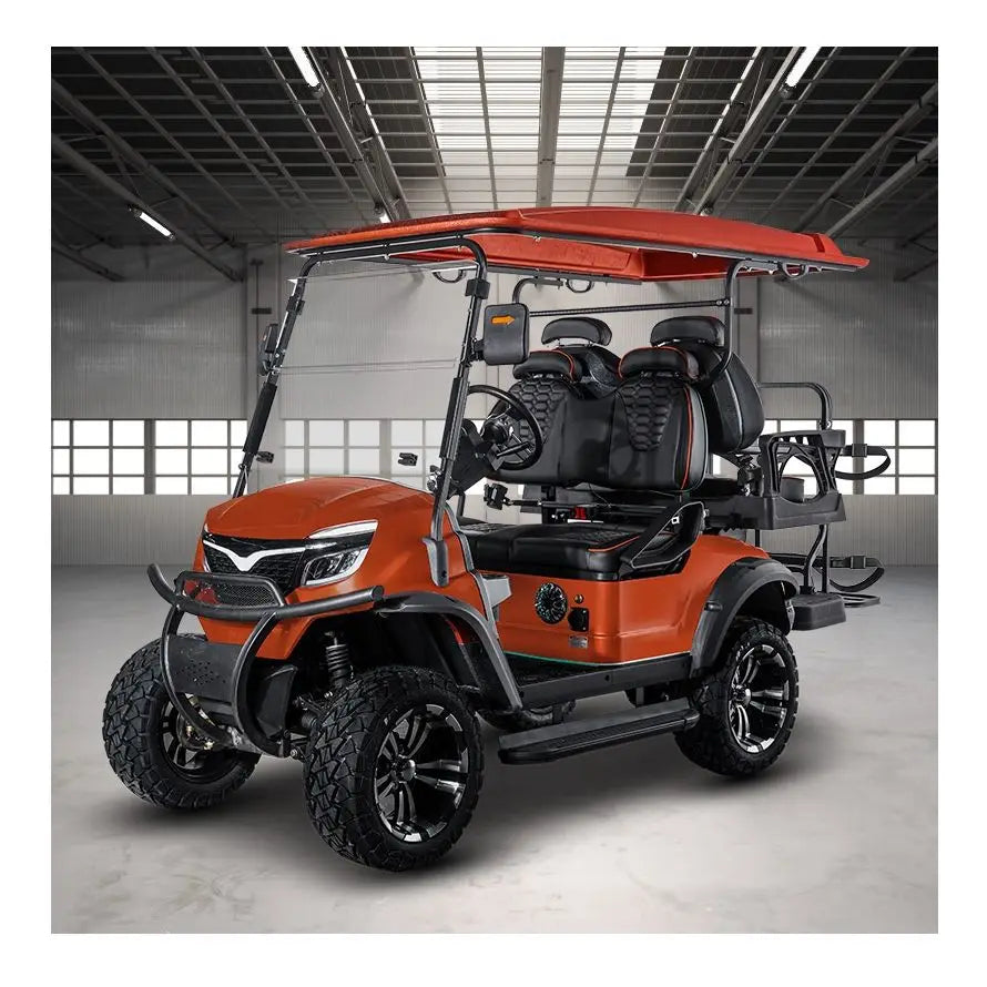 Cheap Price Lithium Utility Vehicles 4 Wheel Off Road Golf Cart Electric Golf Cart 2+2 Seats Electric Club Car Golf Cart