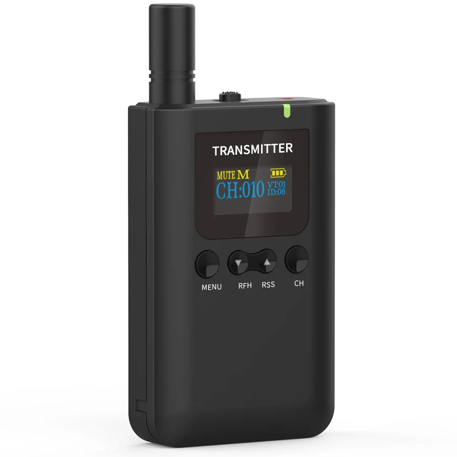 Wireless Whisper Tour Guide System 1 Transmitter 25 Receivers 1 Charger for Training Factory Interpretation Teaching Conference