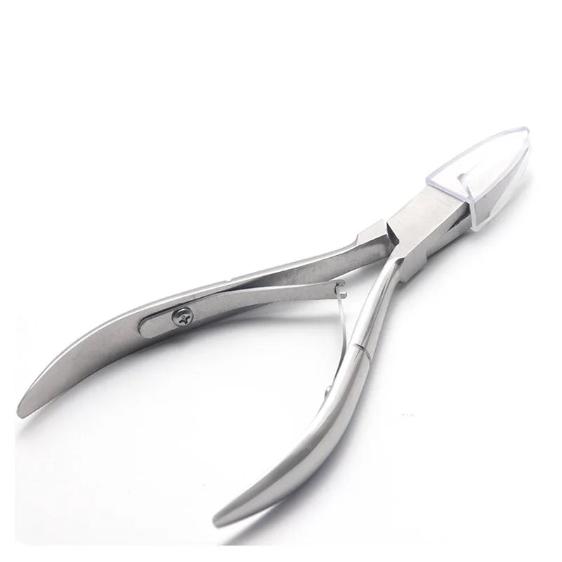 1/2Pcs Toenail Ingrown Cuticle Nipper Clipper Edge Cutter Scissor Nail Pliers Tool Pedicure Dead Skin Remover Manicure Tools