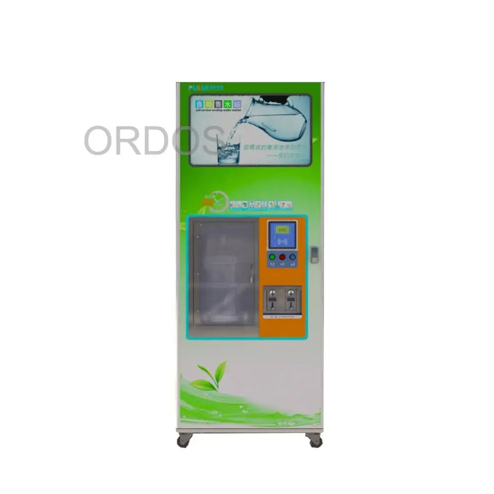 IC card/coin/bill operated water vending machine