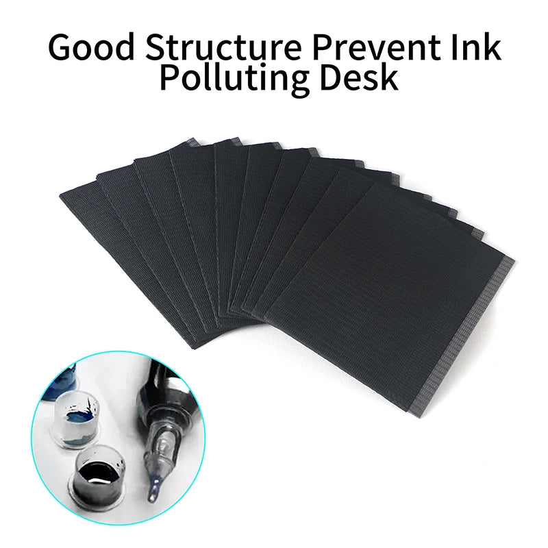 100pcs Disposable Waterproof Tattoo Clean Pad Tattoo Bibs Table Covers Clean Pad Patient Dental Napkins Tattoo Accessories