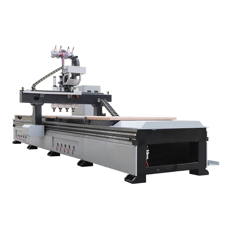 Automatic Cnc Woodworking Four Spindle Heads Wooden Door Router Kitchen Cabinets Processing Furniture Making Machine