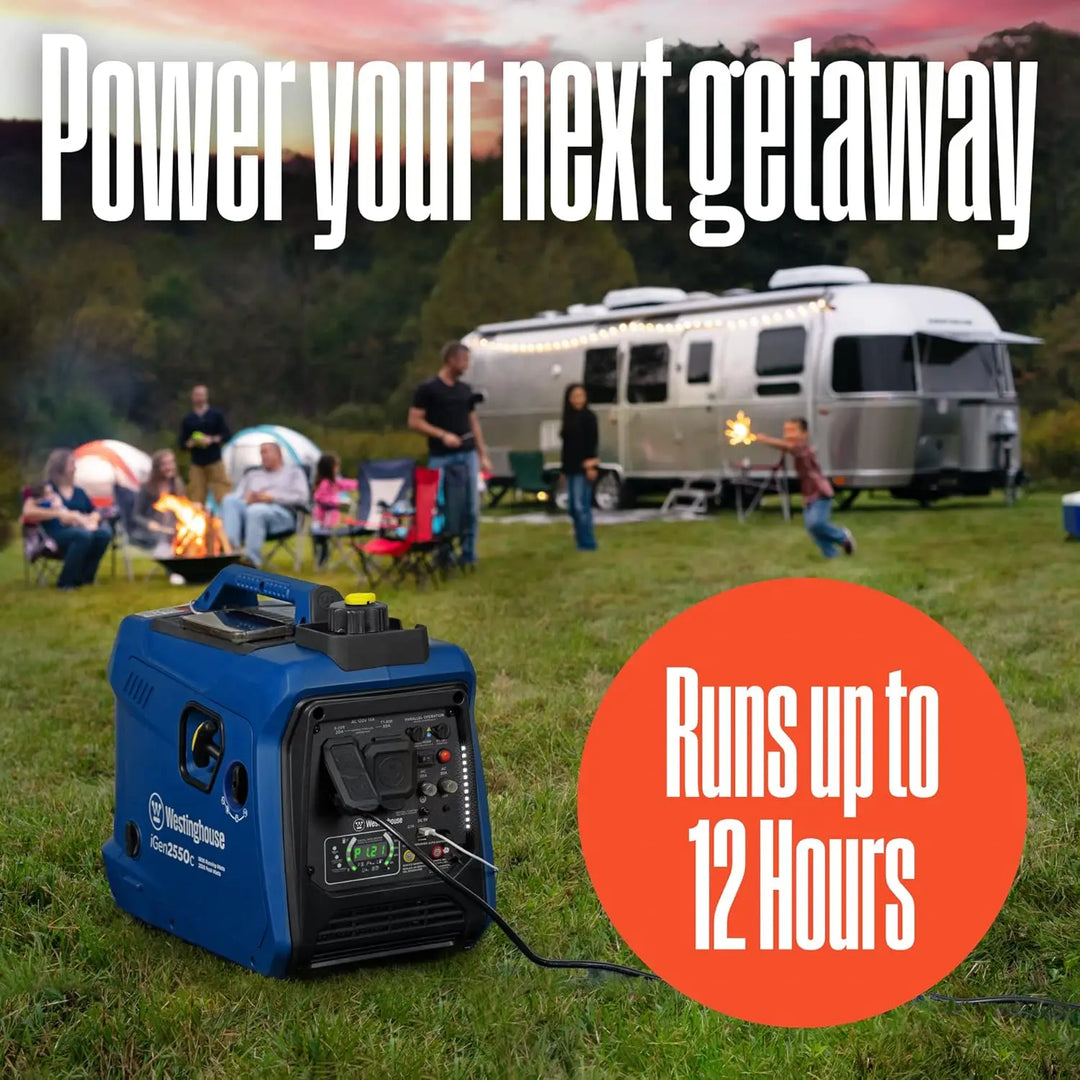 2550 Peak Watt Super Quiet & Lightweight Portable Inverter Generator